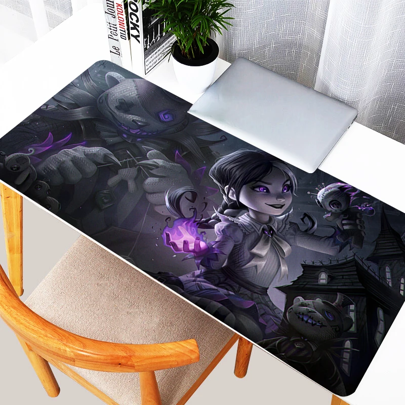 League of Legends Annie Mouse Pad Computer Anime Flame Girl Desk Mat XXL Large Kawaii Mousepad Laptop Gamer Cabinet Keyboard Rug