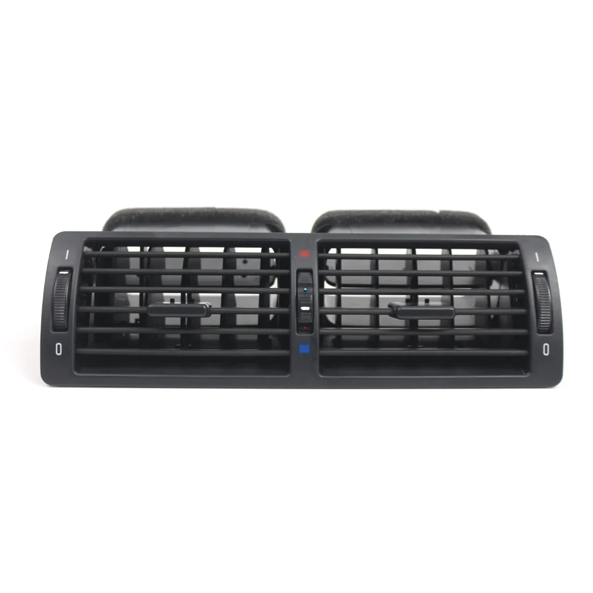 Black Interior Dashboard Air Vent Center Grille For BMW 5 Series E39 1997 1998 1999 2000 2001-2003 Car Vent Assembly 64228364021