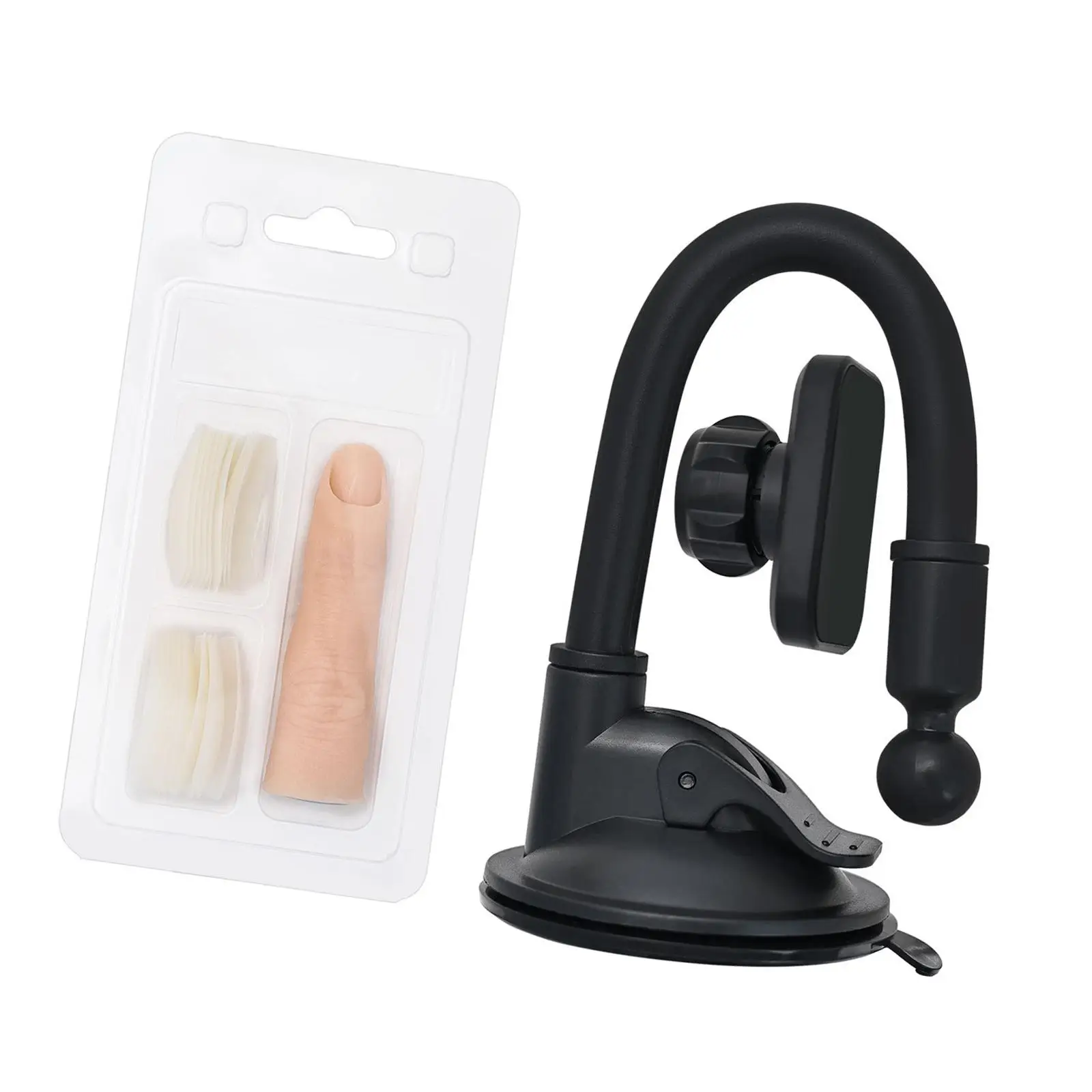 Doigt d'entraînement pour ongles en acrylique, outil de formation artistique, fourniture d'accessoires Photo