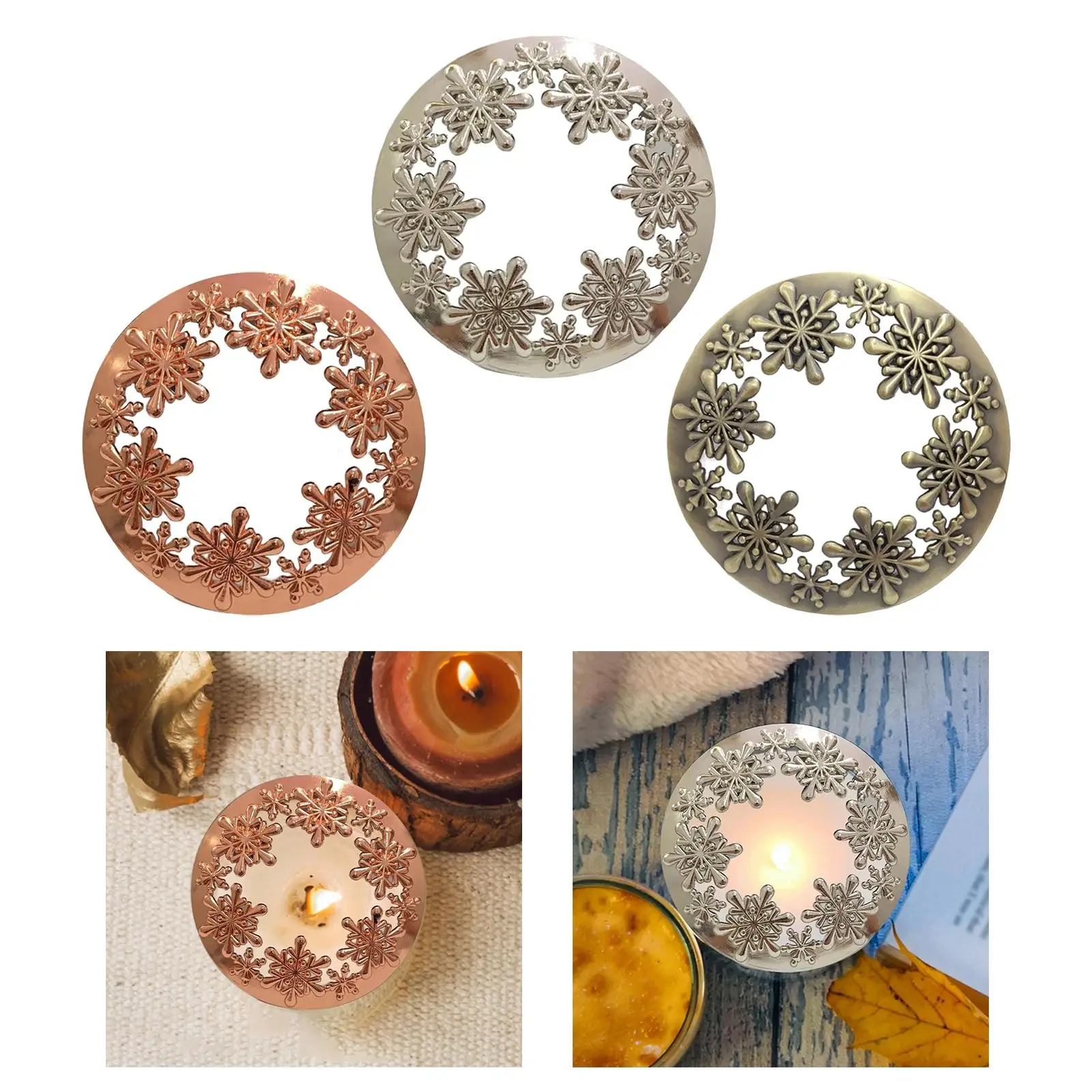 Candle Topper Accelerate Melting Evenly Creative Jar Candle Accessories for Party Dining Table Cafe Home Decoration Bedroom