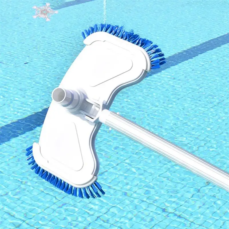 

Swimming Pool Vacuum Head Brush Cleaner Float Curved Suction Head Pond Fountain Cleaning Tool Parts