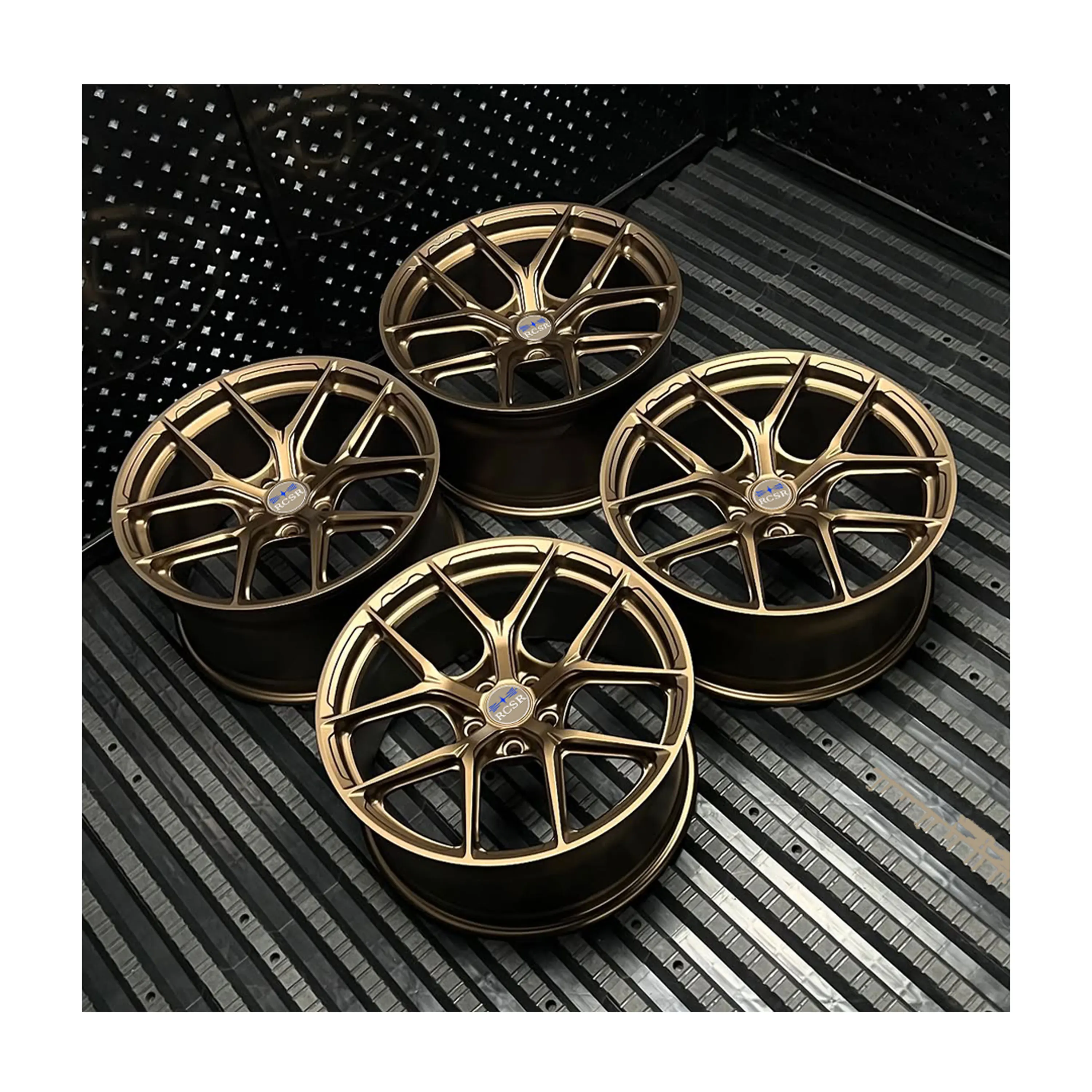 

RCSR Custom Wheels 19 20 21 22 Inch 5x120 5x112 5x114.3 Aerospace-Grade Forged Aluminum For Mercedes-Benz BMW Audi Porsche