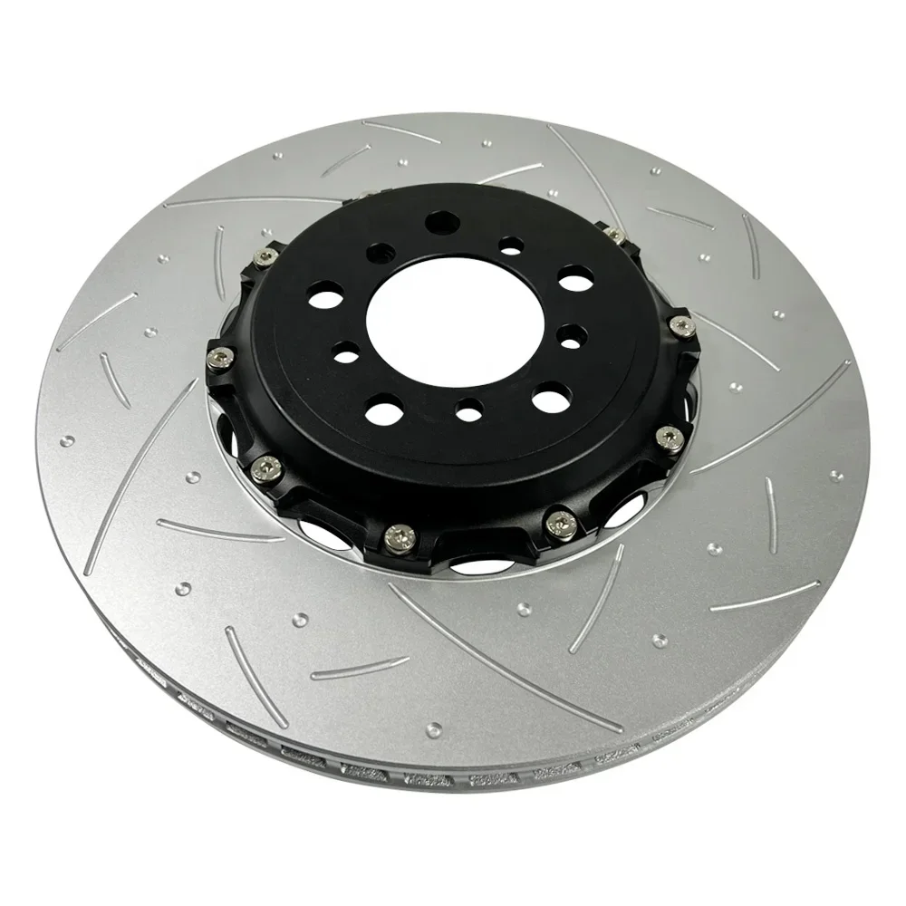 Two Piece Brake Disc Rotors Kit 34112284809 For BMW F87 F80 F82 M2 M3 M4 Front Drilled Brake Rotors 380X30mm