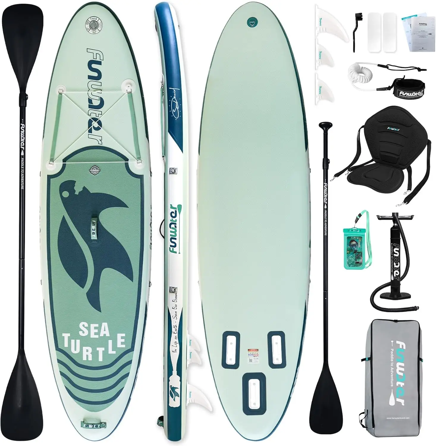 

Inflatable Paddle Boards Ultra-Light Stand Up Paddleboard with Different Configurations SUP Accessories for Adult & Youth