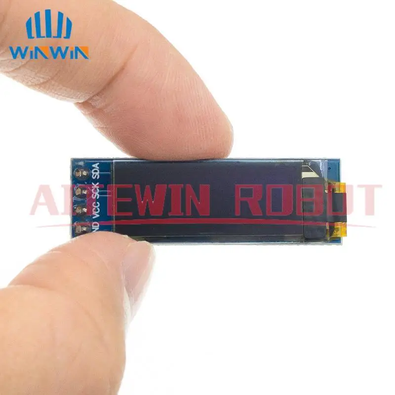 1 pièces 0.91 pouces O LED module 0.91 "blanc/bleu O LED 128X32 O LED écran LED lcd Module 0.91" IIC Communiquer