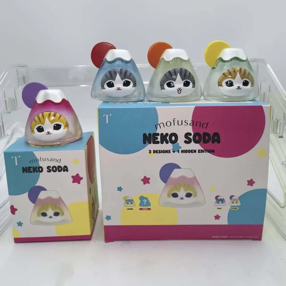 

Mofusand Jelly Cat Series Blind Box Gift Cute Toys Desktop Ornament Birthday Present Garage Kit Collectable Figurines