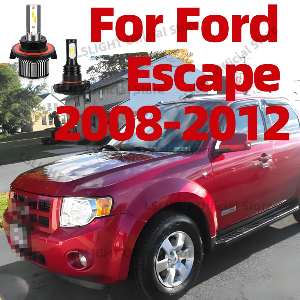 2-4x-led-para-ford-escape-2008-2009-2010-2011-2012-farois-de-carro-hi-lo-beam-6000k-12v-3570-csp-lampadas-de-neblina