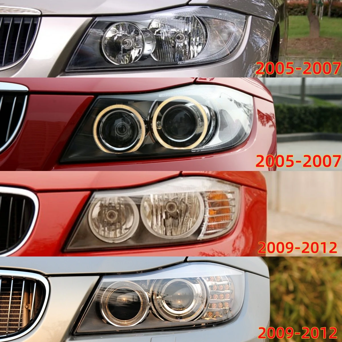 For BMW 3 Series E90 E91 318 320 325 328 335 2005 2006 2007 2008 2009 2010 2011 2012 Car Interior Spare Parts Front Lamp Glass