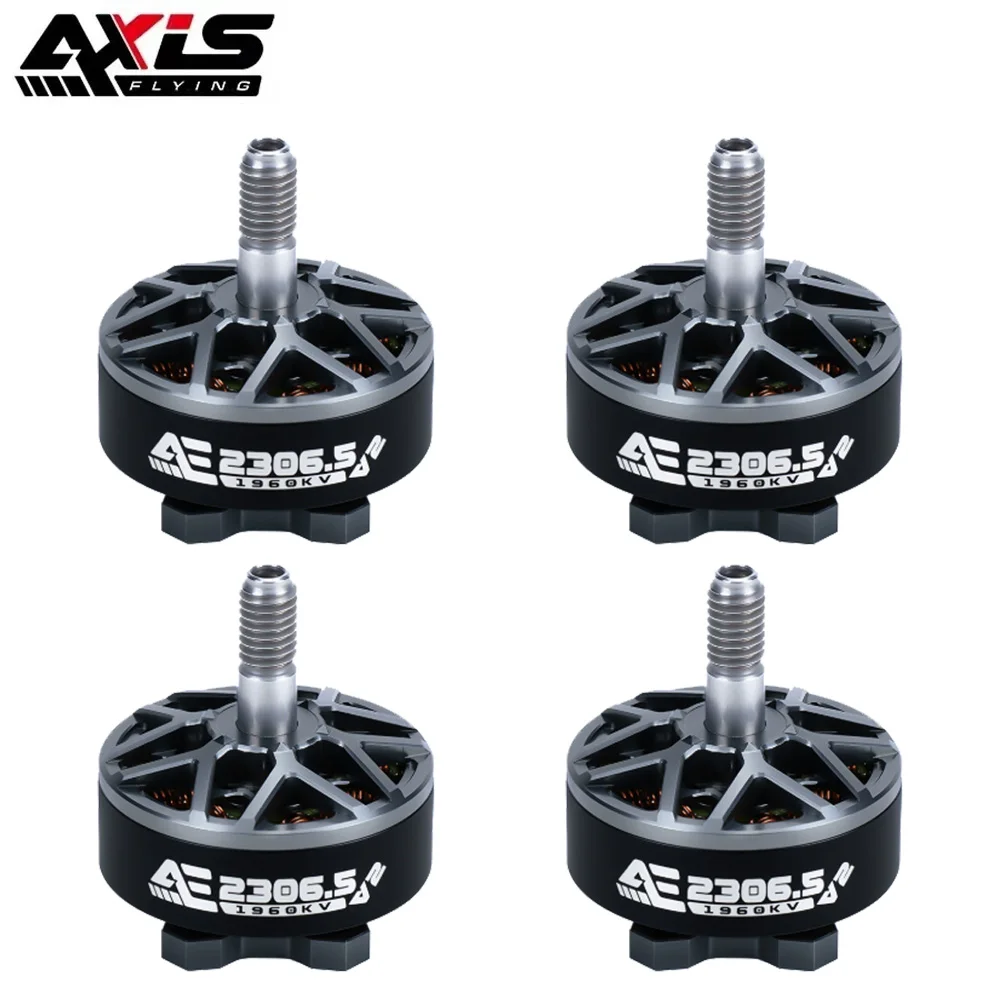 AxisFlying AE2306.5 V2 1860KV/ 1960KV Brushless 4-6S Compatible 4-5 inch propellers for RC FPV Racing Freestyle Drone