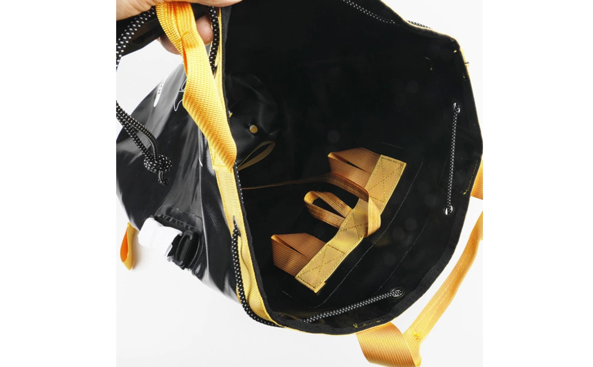 Climbing Rope Backpack Mesh Material Climbing Rope Bag Drain Hole Side Handle for Canyoning