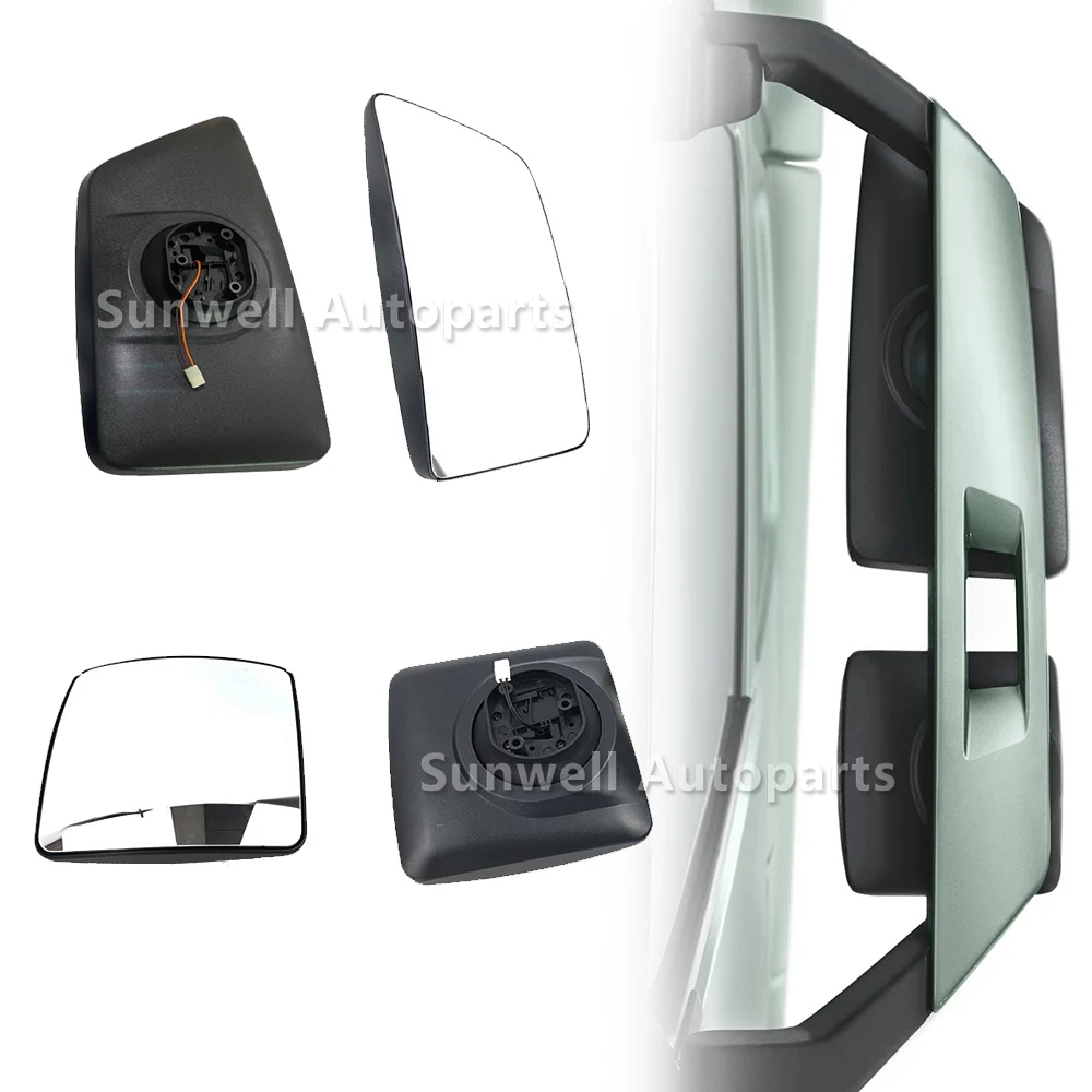 Heated Mirror Glass For Volvo FH FM Trucks Exterior Side Rearview Mirror Assembly Lens