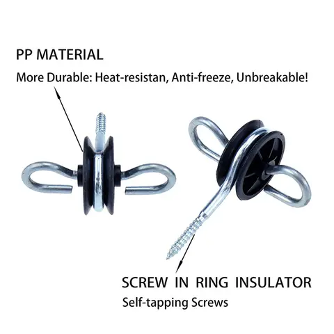 10 best sales विद्युत बाड़ इन्सुलेटर - №10