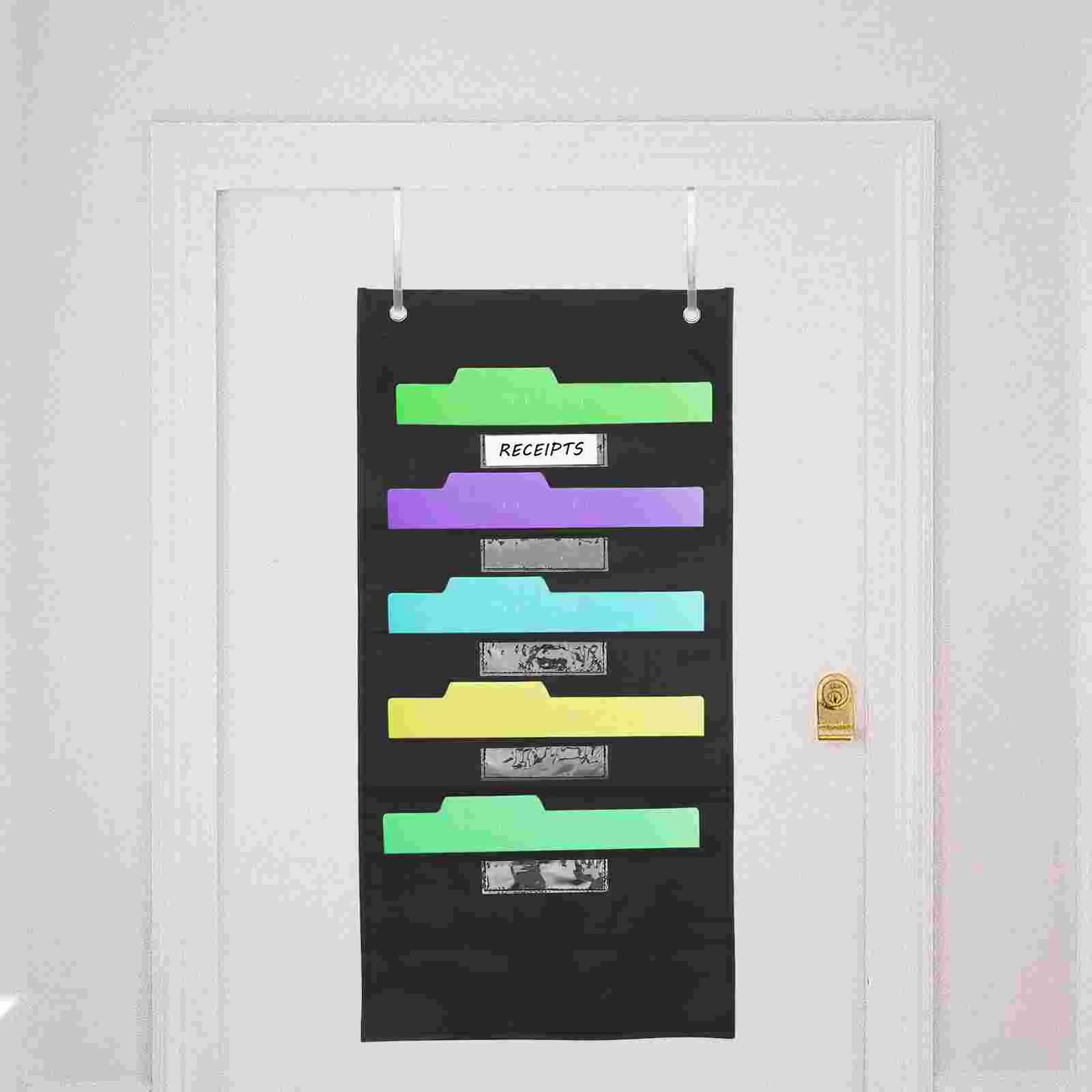 Hanging File Storage Large Capacity Folder Case Paper Organizer Holder Suspend Document 420d Nylon Material