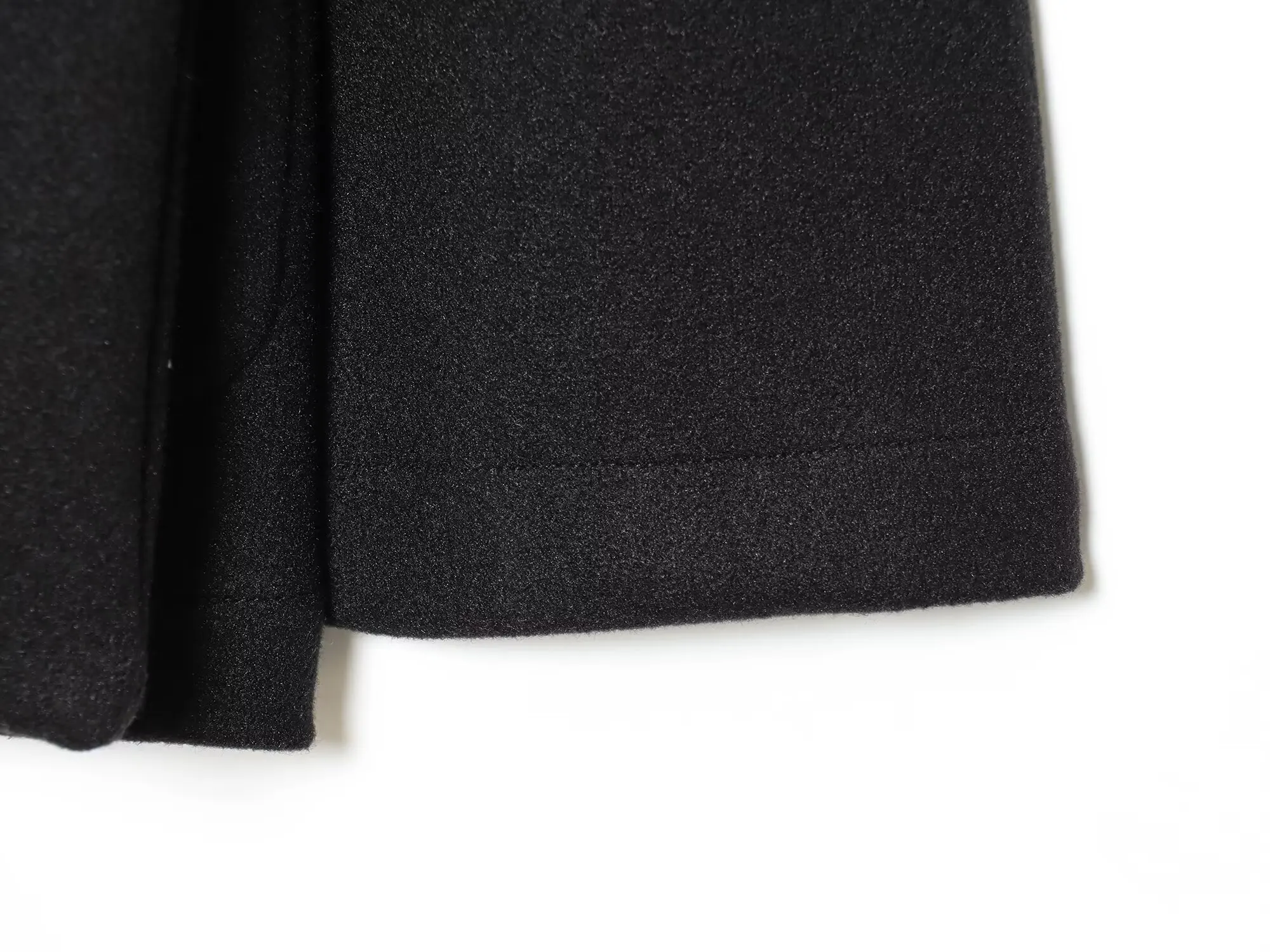 BSAY Französischer Minimalistischer Damenmantel mit einteiligem Schal-Kragen, Rundhalsausschnitt, einreihig, mit Taschen, für den Alltag im Herbst und auf Reisen. – Detail 16