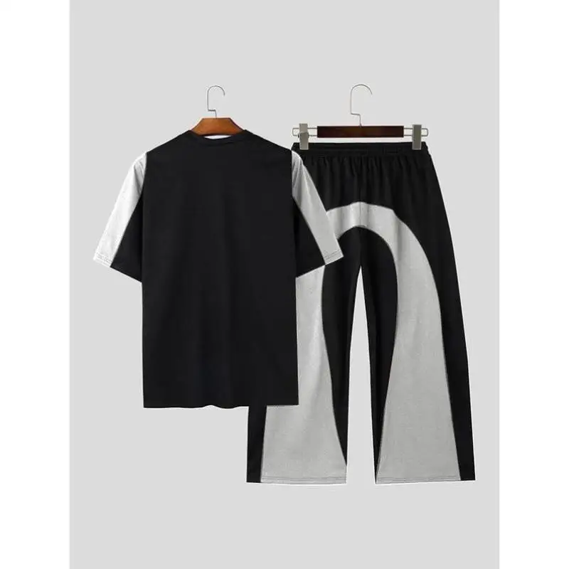 

New L 338 NS Clothing Sets Casual Sportswear T-irt Seven Sve orts Autumn Season Faion Men's Set without Brand