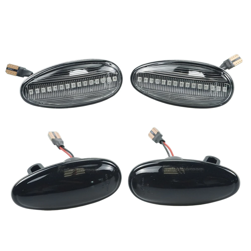 لميتسوبيشي لانسر (CK / ES) 1996 1997 1998 1999 2000 2001 2002 2003 2004 - 2007 LED ديناميكية بدوره إشارة الجانب ماركر ضوء #5