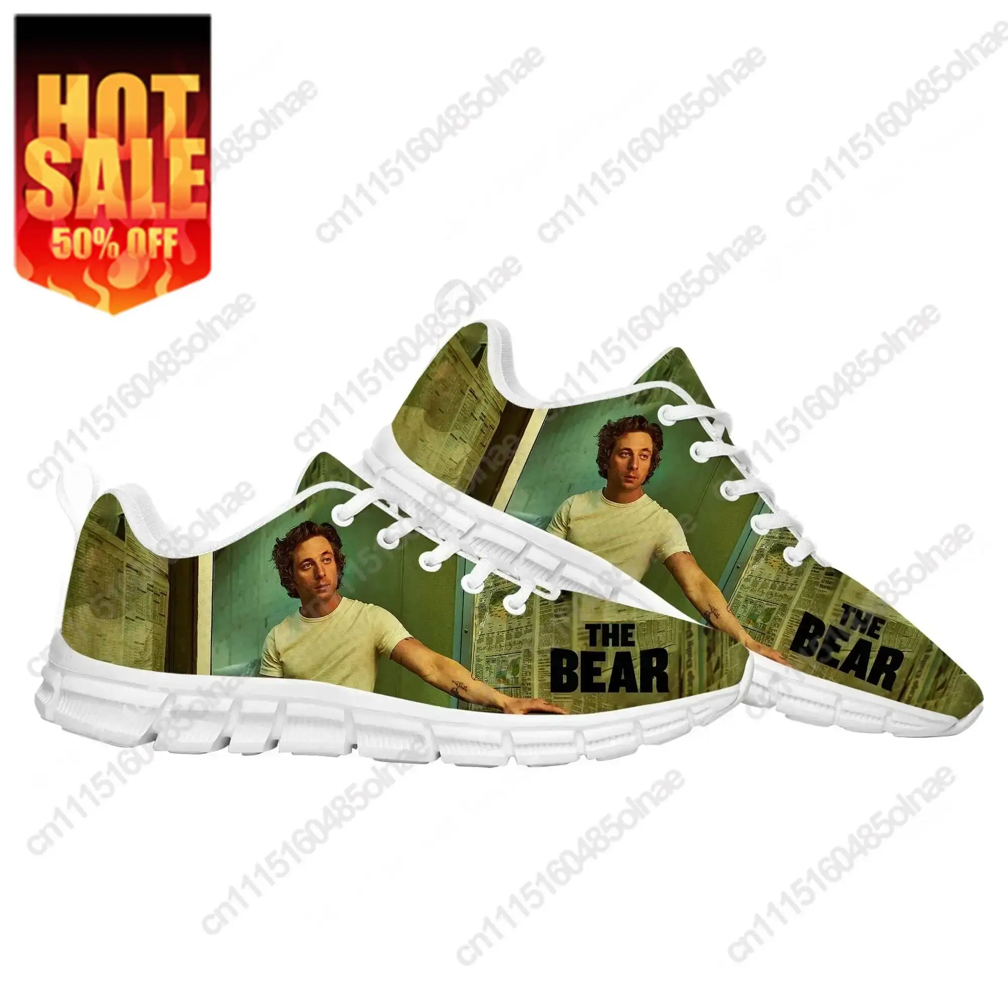 The Bear TV Series Sports Shoes Mens Womens  Sneakers Jeremy Allen White Casual Sneaker Custom Shoes