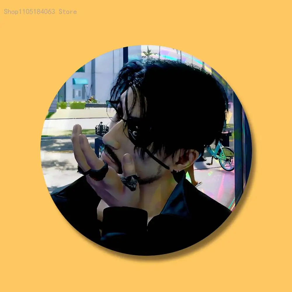 Goro Majima Game Y-Yakuza Badges 25 32 44 58 75 mm Round Cosplay Pin Bag Decor Fans Collect Friends Gifts Brooch Souvenir #6