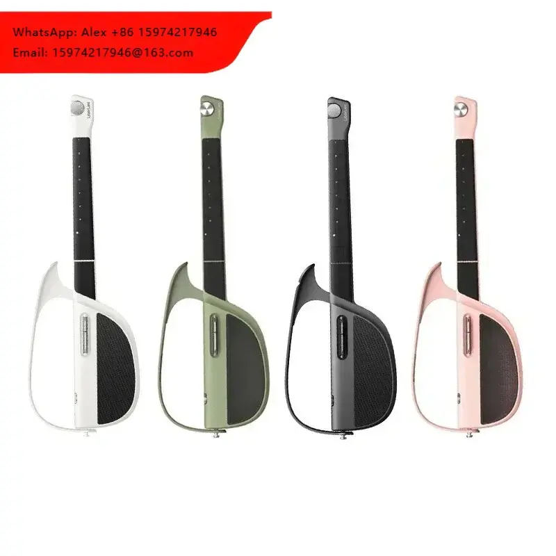 LiberLive C1 Stringless Foldable Smart Travel Guitar Fusion Accompaniment With Guitar Bag Guitar Strap