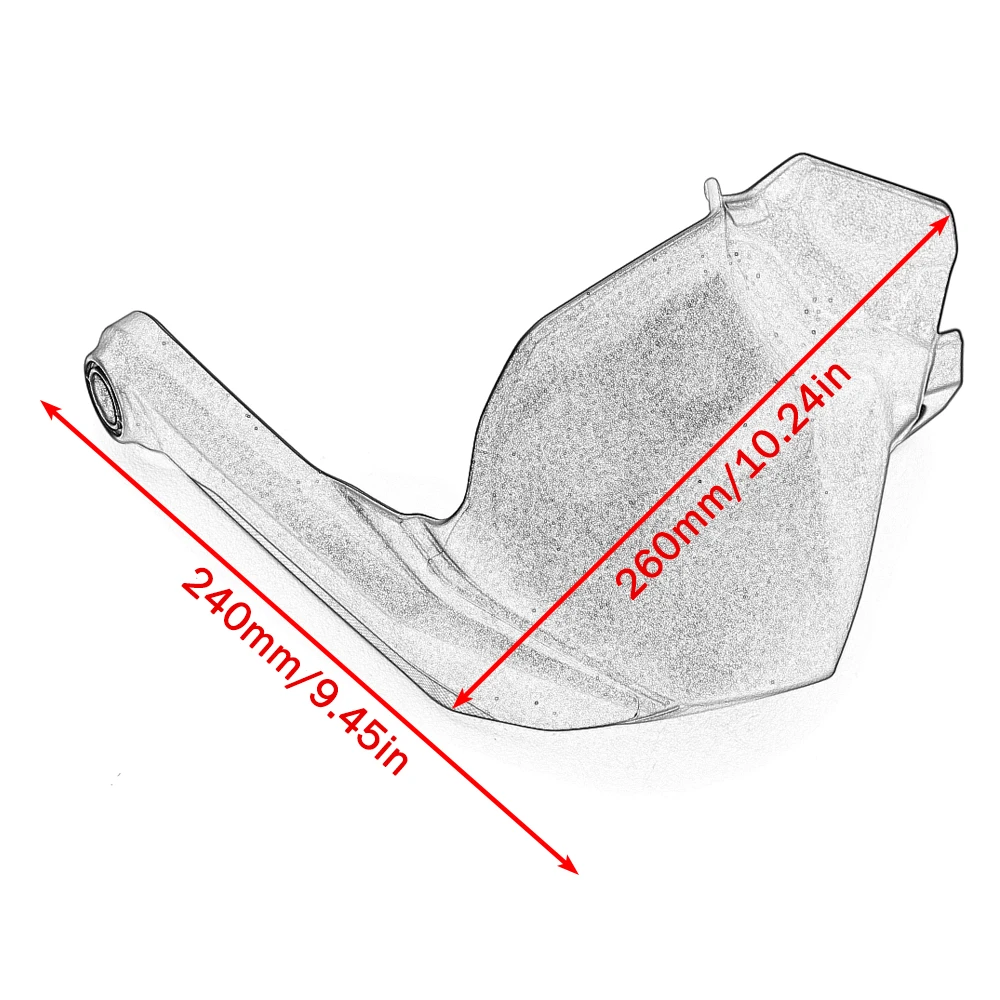 For Kawasaki Versys 650 2022 2023 Handguard Hand Protection Wind Shield Hand Guards Cover VERSYS650 Motorcycle Accessories