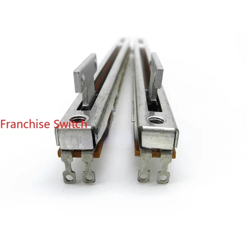 T-handle Original Mixer Pusher Straight Sliding Potentiometer Travel 100MM Total Length 128cm 10K.