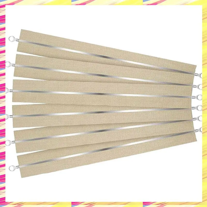 

ABJJ Impulse Sealer Replacement Parts 16 Inch-3 Mm Heat Seal Strips PTFE Tapes Sealer Replacement Accessories Elements 6 Pack