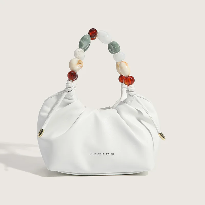 Aprxu 2022 New Women's Bag Tote Bag Summer Large Capacity Handbag Shoulder Bag Women Colorful Beads Handle