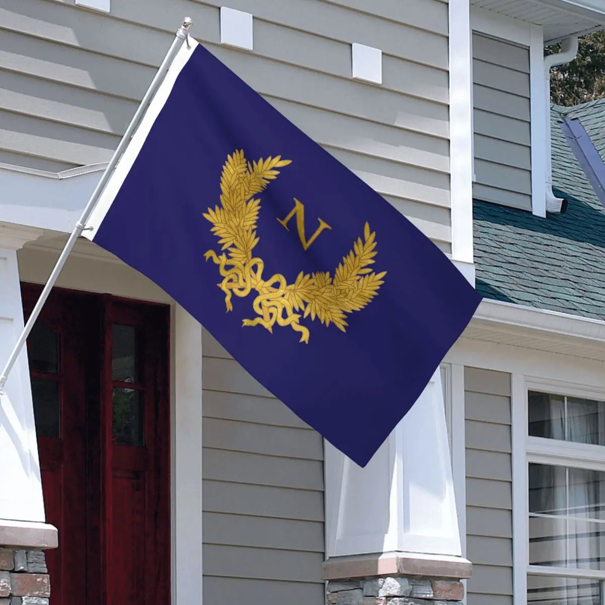 Napoleon Bonaparte Flag Vivid Color Outdoor Banner French Empire Polyester Home Room Dorm Wall Decor 3x5 FT