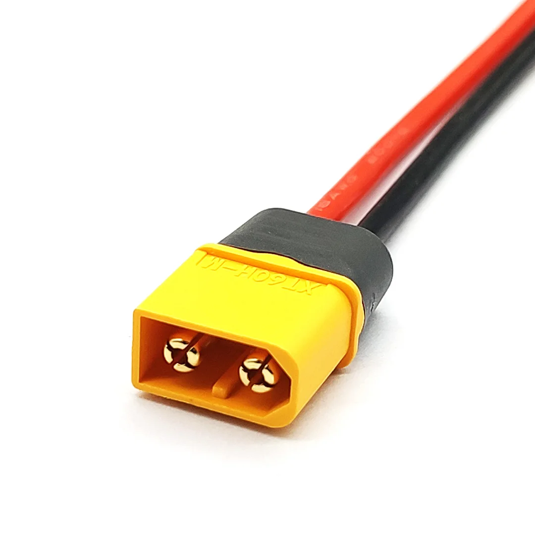 XT60H Cable Connector Male Female XT60 Plug with Sheath Cover 12AWG Silicon Wire for RC Lipo Battery FPV Drone