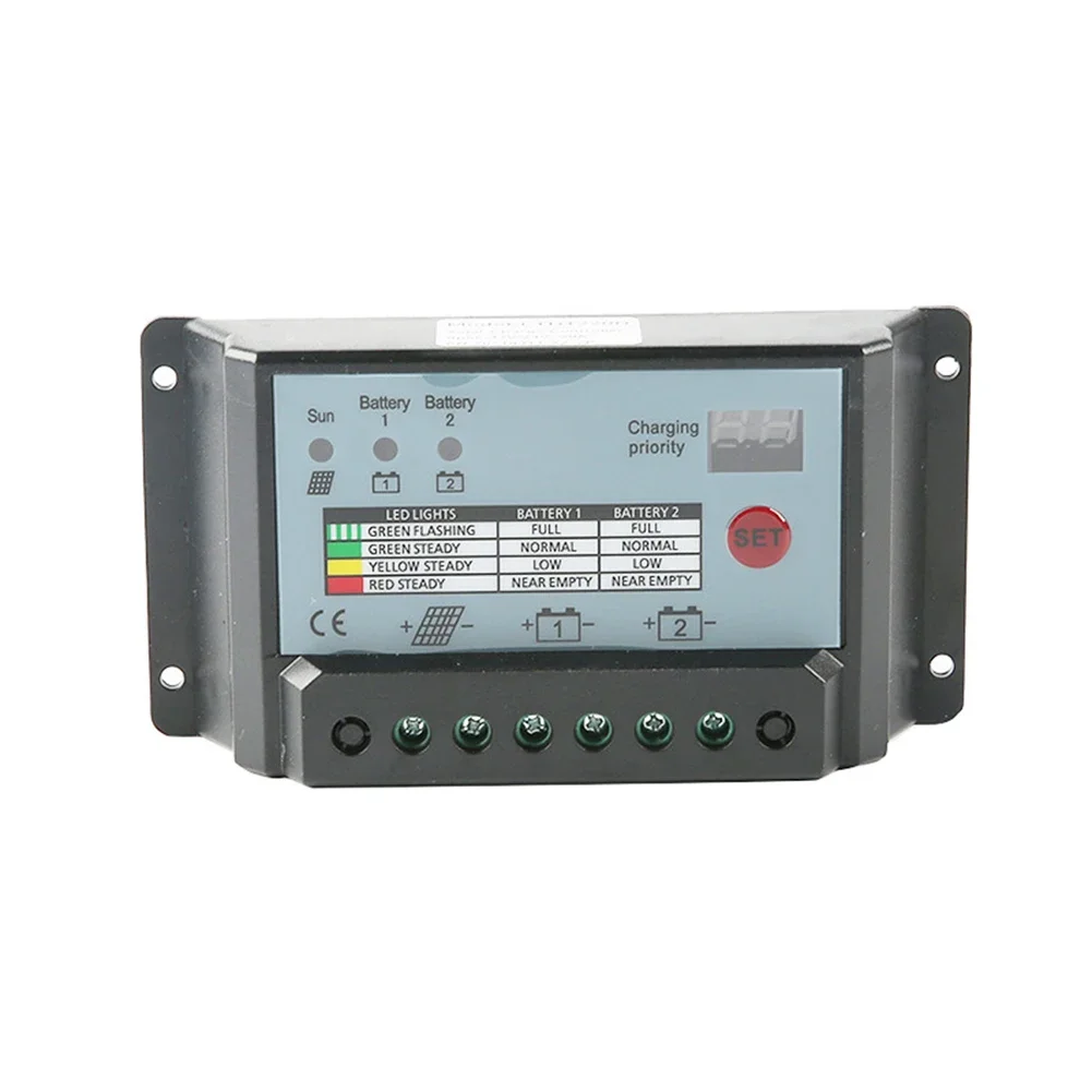 Dual Channel Power Management Reliable PWM Solar Charge Controller for Enhanced User Experience in Charging Needs