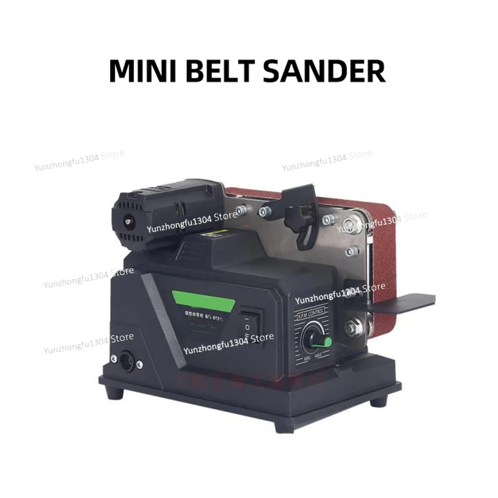 

Home water sandpaper belt machine, full brake electric polishing machine, desktop sandpaper polishing machine, sharpening knife