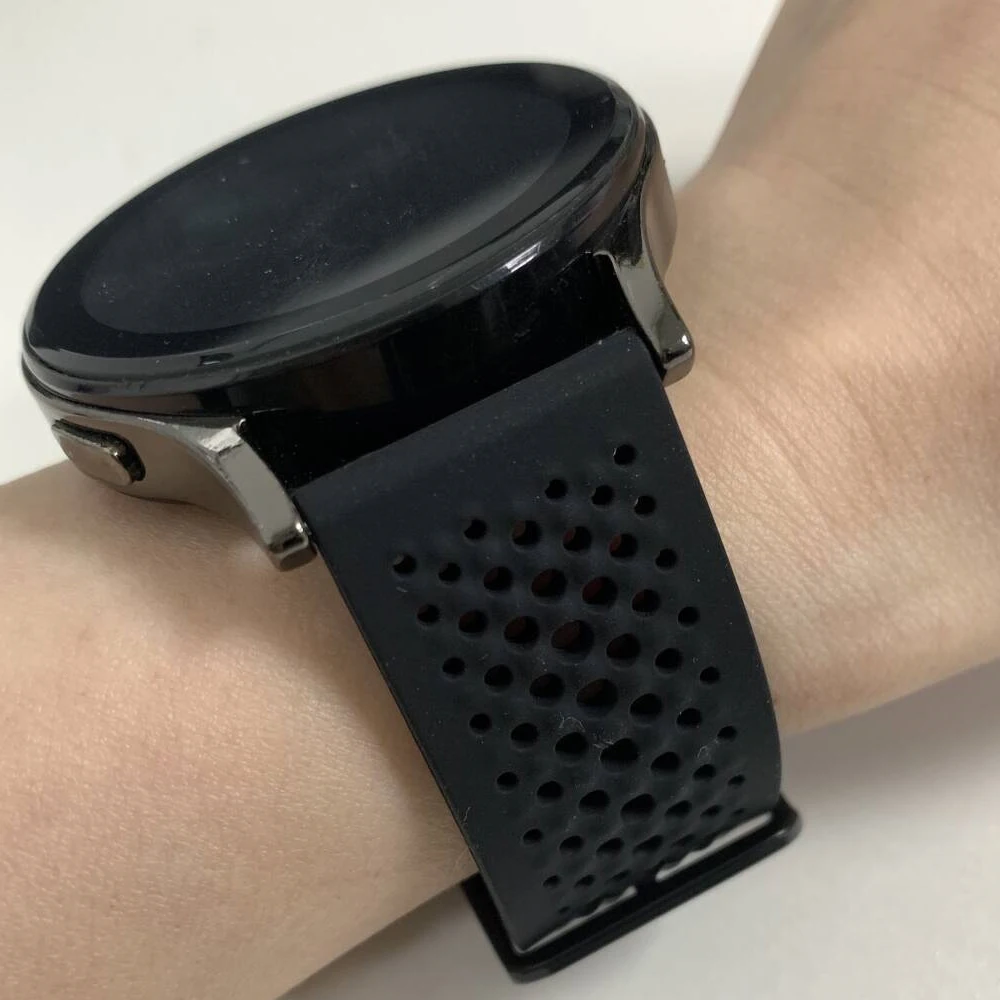 Дышащий силиконовый ремешок 22 мм для SUUNTO RACE RUN/RACE S, браслет для SUUNTO OCEAN/VERTICAL/9 PEAK PRO 5, спортивный ремешок для умных часов