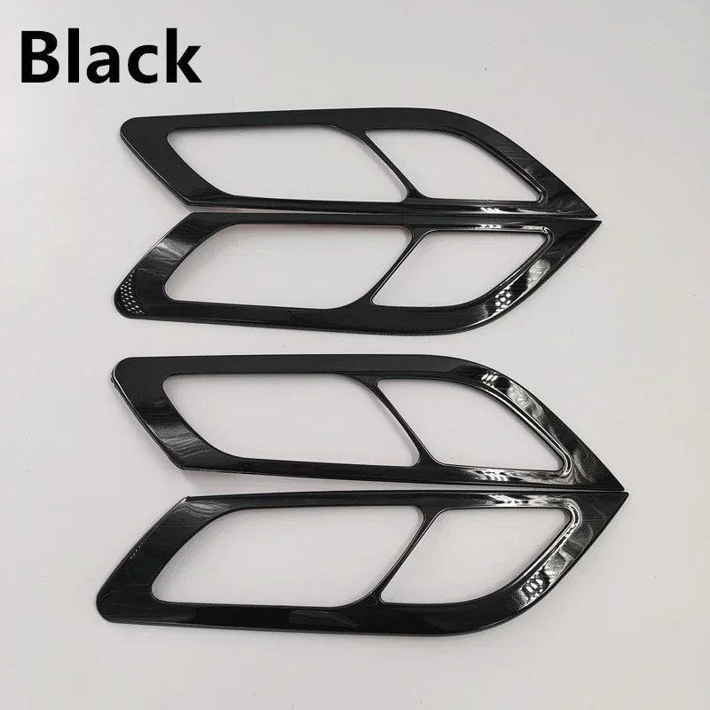 For Peugeot 508 2011-2017 Interiol Door Handle Cover Trim Interior Door Window Lift Switch Cover Car Accessories 4pcs