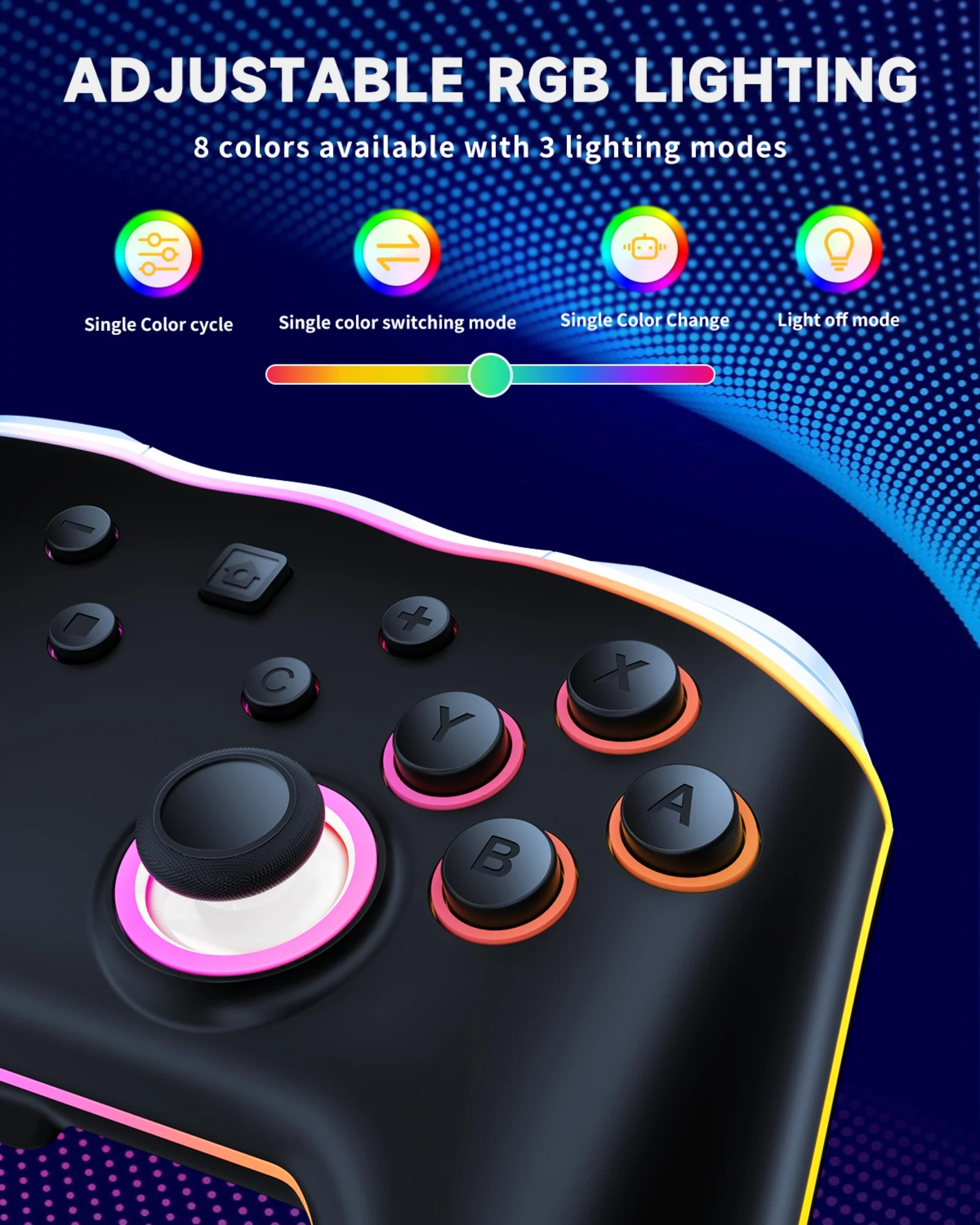 Controller For NS Switch 1/2/P - Joystick Pc Gaming 评论和价格