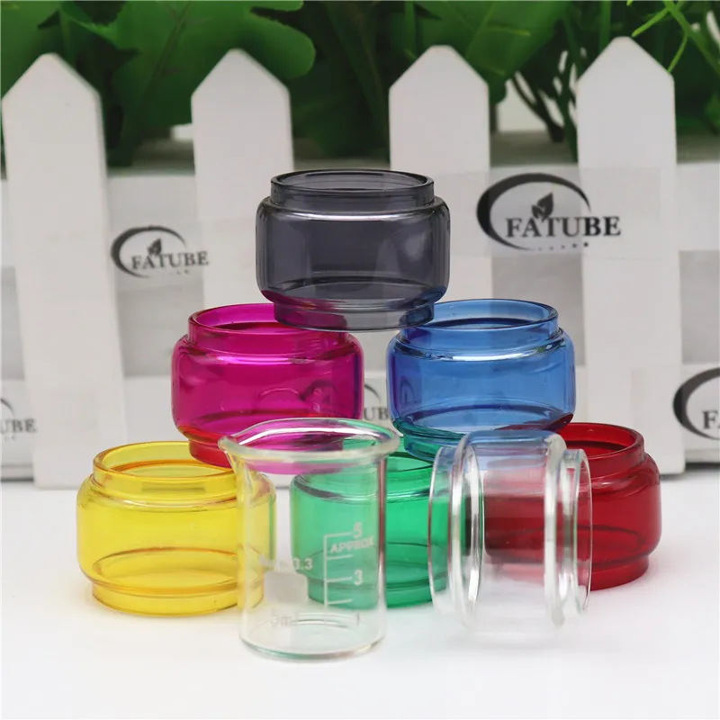 FA TUBE ID21.5H24mm 2PCS Measuring Cup Colored GLASS for Stick TFV12 PRINCE TF-RTA G4 X T E-Priv 3 Mesh 24