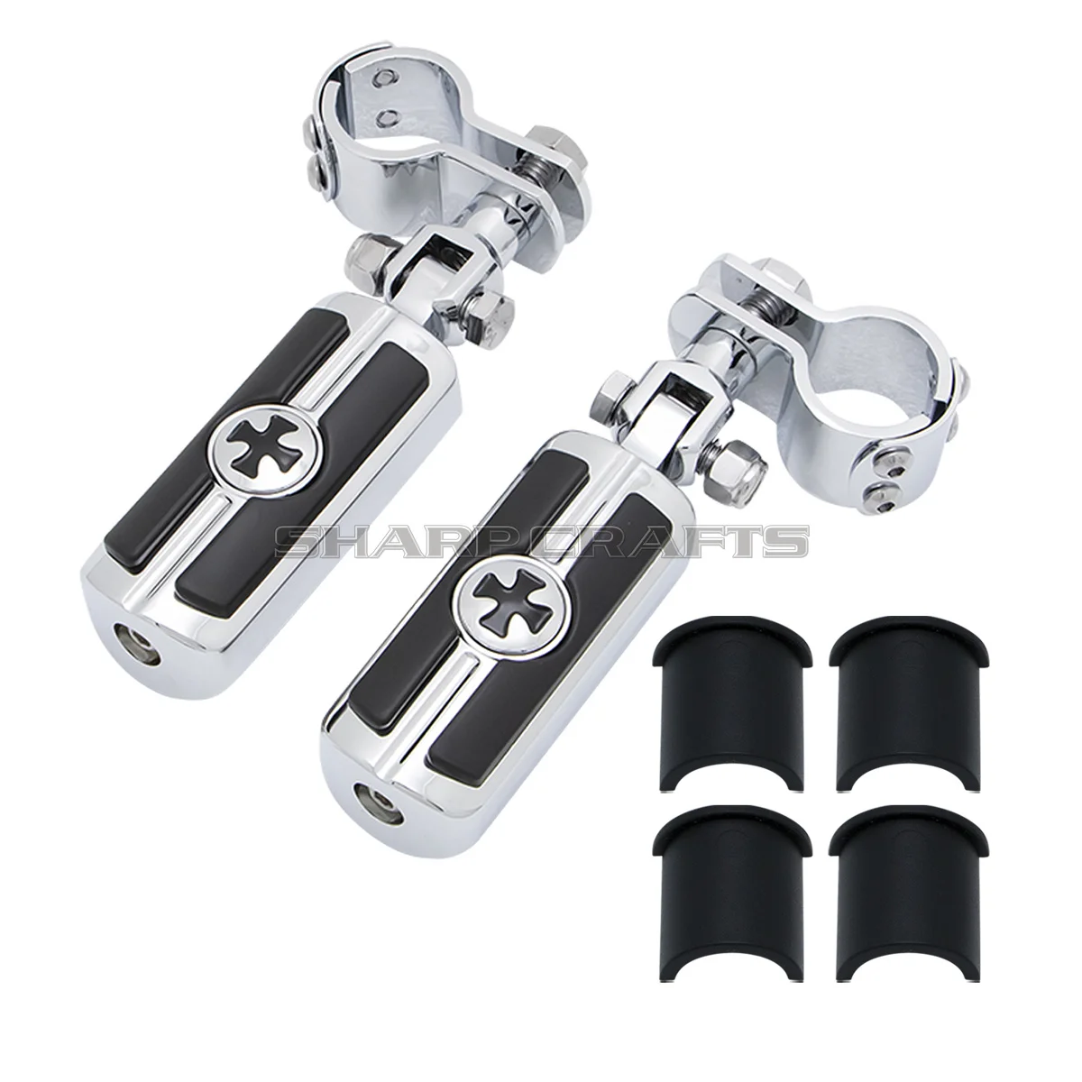 for-harley-xl883-honda-suzuki-m109r-yamaha-25-32mm-motorcycle-engine-guard-highway-bars-footpegs-foot-pegs-support-mount-kit