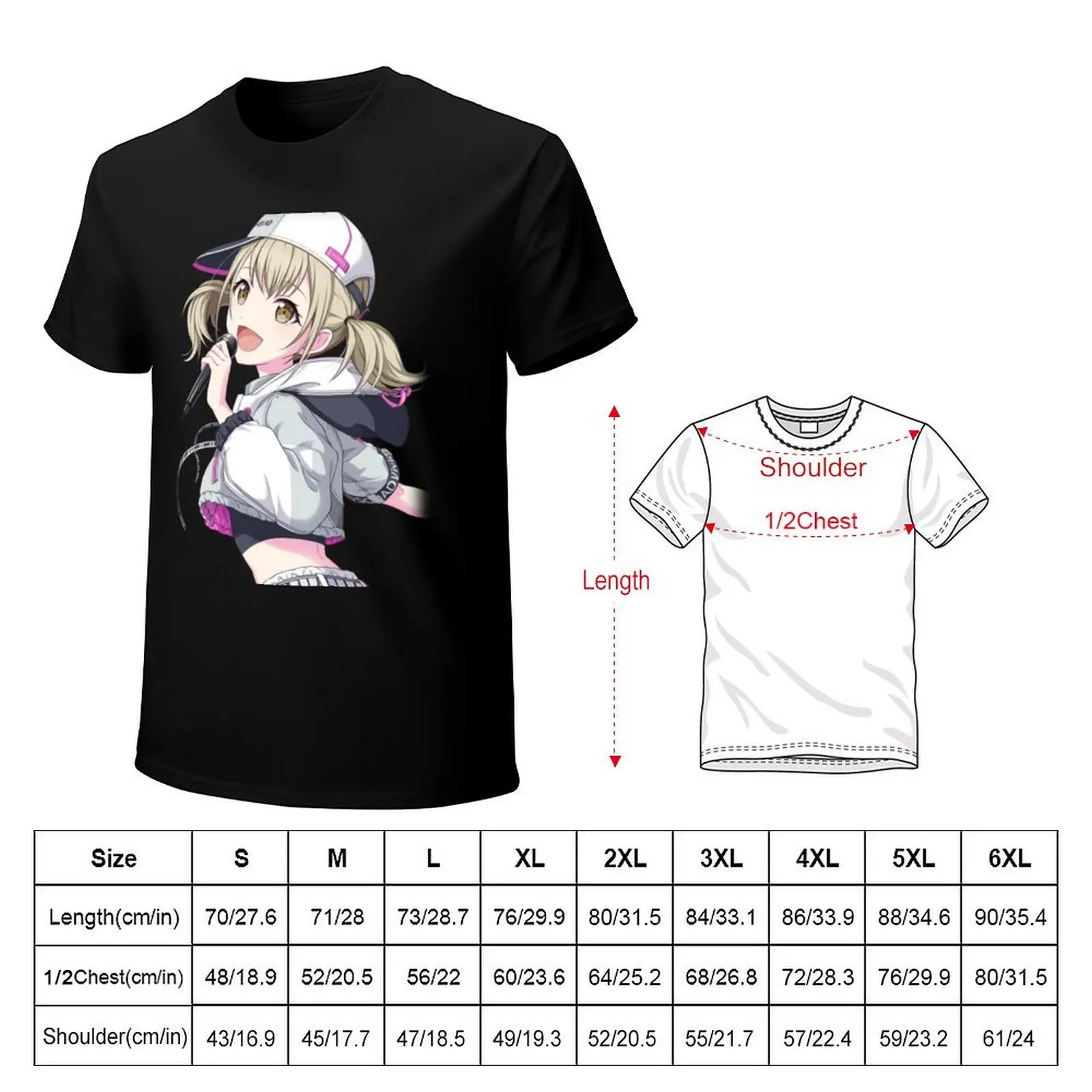 Project Sekai Kohane Azusawa T-Shirt Street Fashion Casual Tee Shirt