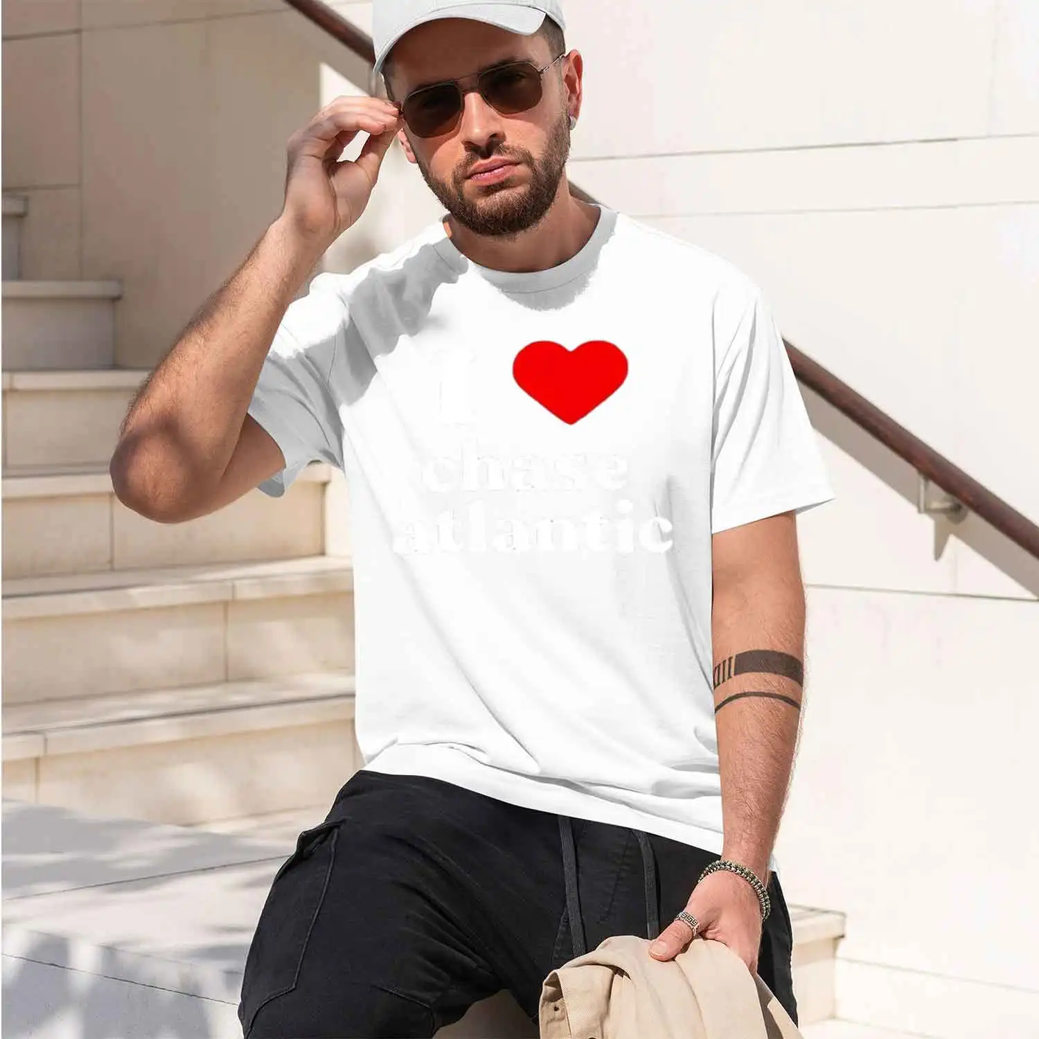 Summer I Love Chase Atlantic Tshirt Vintage Cool Women Clothing Harajuku Clothes Unisex Tops Clothes Graphic T Shirts Tops 2026
