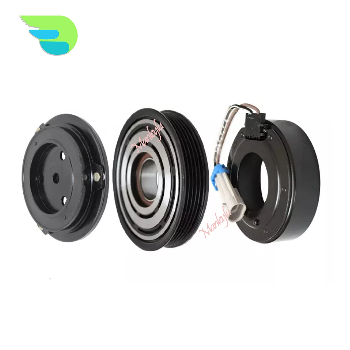 AC Compressor Clutch Pulley For ALFA ROMEO FIAT CROMA OPEL VECTRA SAAB 9-3 60693875 71789357 51704659 6854070 71789354 71789356