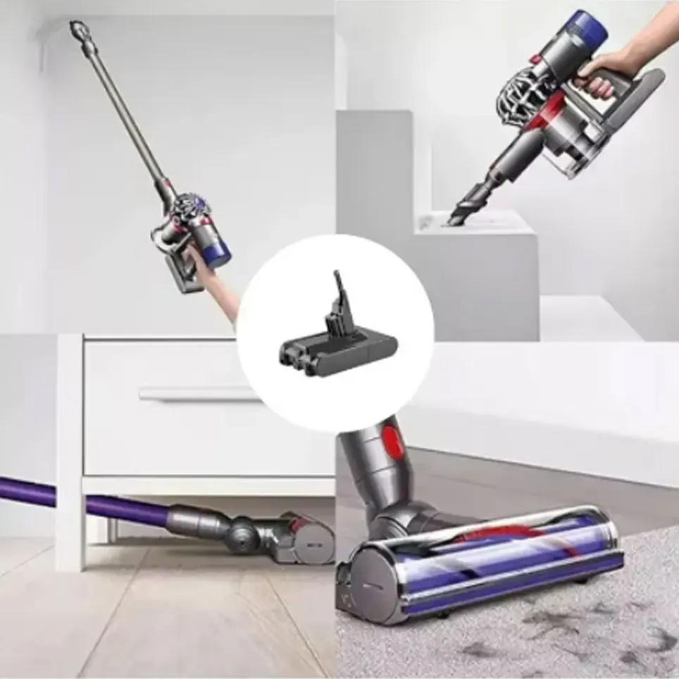 Dyson V8 21.6V 9800mAh Battery Replacement Dyson V8 Absolute Cordless Vacuum Handheld Vacuum Cleaner Battery BASONKALA