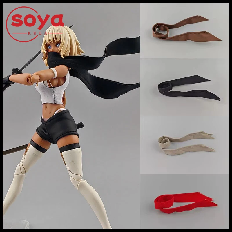 1/12 スカーフワイヤー型メカリボン服アクセサリーモデルフィット 6 インチ男性女性兵士アクションフィギュアボディ人形