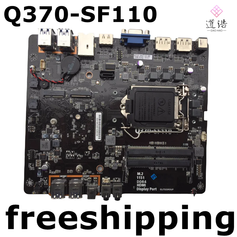 

For ECS Q370-SF110 Motherboard Support 8th Generation CPU LGA 1151 DDR4 Mainboard 100% Tested Fully Work