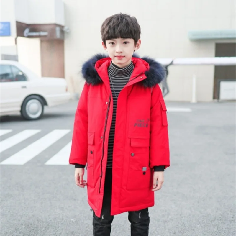 Boys Coat Jacket Cotton Windbreak 2024 Wigs Warm Plus Thicken Spring Autumn High Quality Children's Clothing