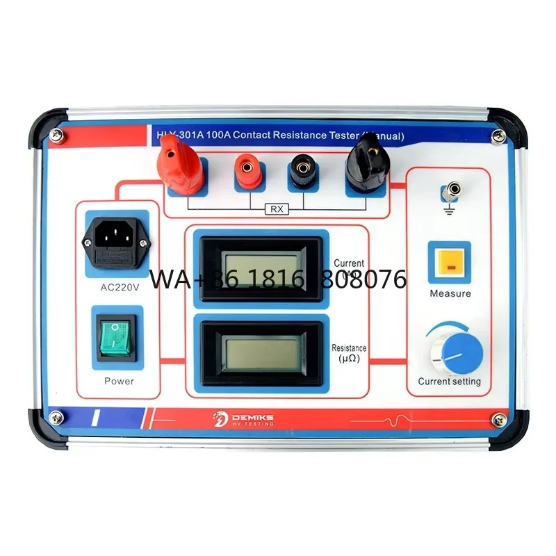 HLY-301A Electronic Contact Resistance Tester (Manual) 1-Year Warranty-English Version