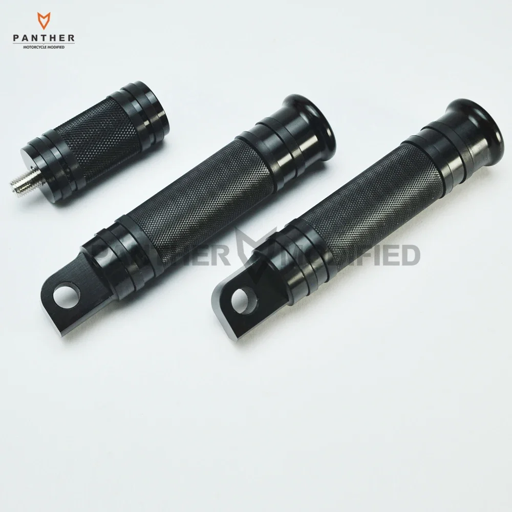 CNC Black Motorcycle Foot Rest Shift Lever Peg case for Harley Touring Sportster Softail Dyna Low Rider