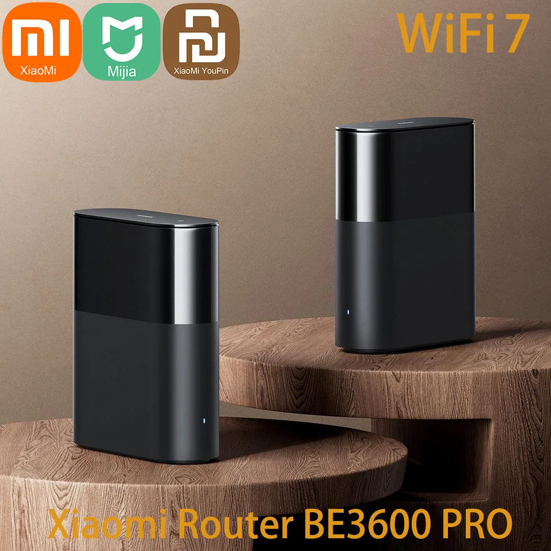 Xiaomi WiFi 7 Router BE3600 Pro 2.4/5GHz Dual-Band WAN LAN Qualcomm Quad-Core 3600M Gaming Acceleration Mesh Network Repeater