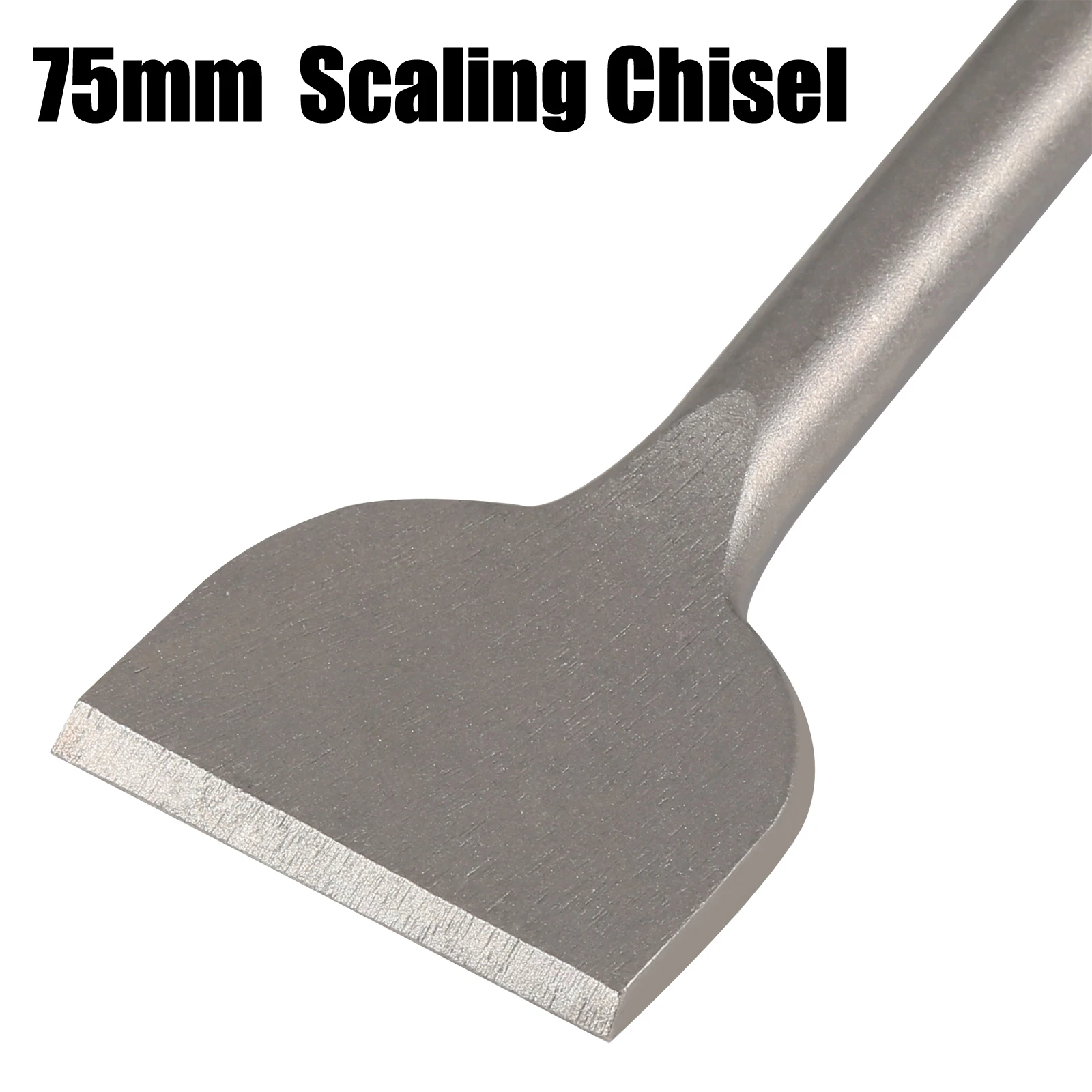 SDS MAX Scaling Chisel 75X250mm Electric Hammer Wide Curved Tile Chisel for Wall Concrete Tile Removal Masonry Drill bit Shovel