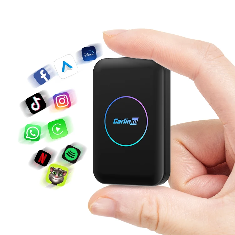 Multimedia Smart Driving Ai Tv Box Tbox Lite S 32Gb Carlinkit Wireless Android Auto Carplay Adapter for Car Play Youtube Netflix