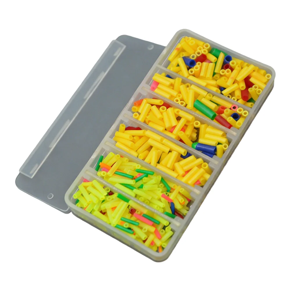 1 Set Gummi-Float-Sleeves in verschiedenen Größen, Silikon-Boilie-Stopper, Angelzubehör, Gummi-Röhren, Float-Sleeves – Detail 2