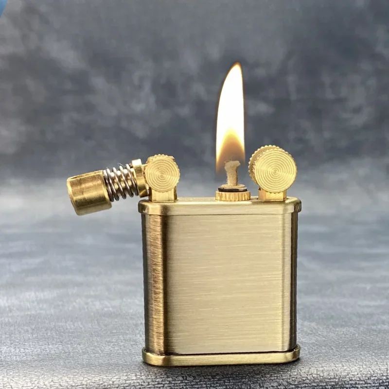 Zorro Kerosene Retro Pure Copper Kerosene Lighter Old-fashioned Windproof Lighter High-value Men\'s Lighter